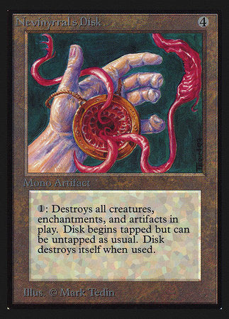 Nevinyrral's Disk (IE) [Intl. Collectors’ Edition] | Magic Magpie