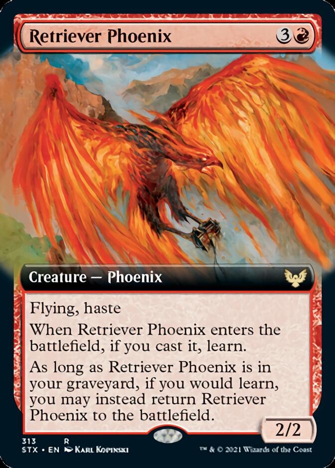 Retriever Phoenix (Extended) [Strixhaven: School of Mages] | Magic Magpie