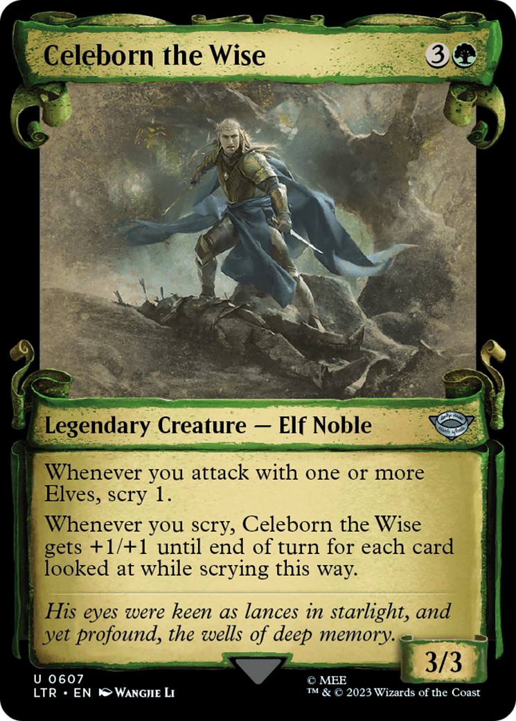 Celeborn the Wise [The Lord of the Rings: Tales of Middle-Earth Showcase Scrolls] | Magic Magpie