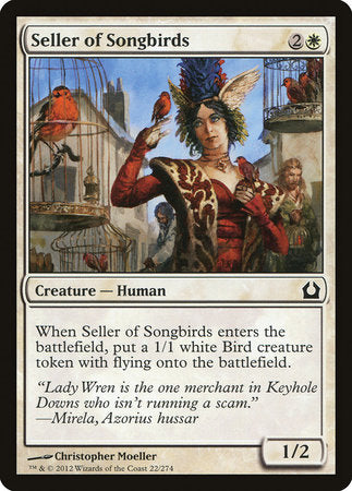 Seller of Songbirds [Return to Ravnica] | Magic Magpie