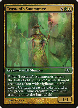 Trostani's Summoner [Dragon's Maze Promos] | Magic Magpie