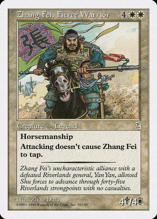 Zhang Fei, Fierce Warrior [Portal Three Kingdoms] | Magic Magpie