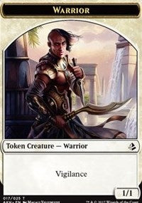 Warrior // Labyrinth Guardian Token [Amonkhet Tokens] | Magic Magpie