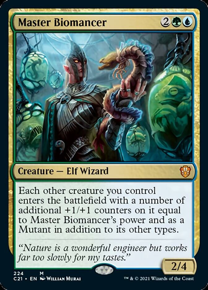 Master Biomancer [Commander 2021] | Magic Magpie