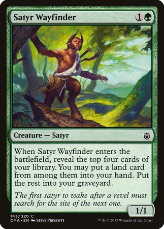 Satyr Wayfinder [Commander Anthology] | Magic Magpie