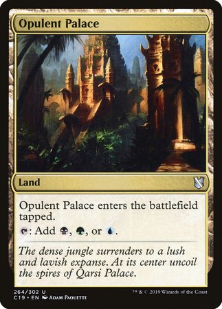 Opulent Palace [Commander 2019] | Magic Magpie