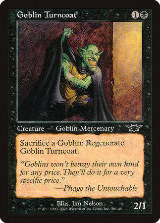 Goblin Turncoat [Legions] | Magic Magpie