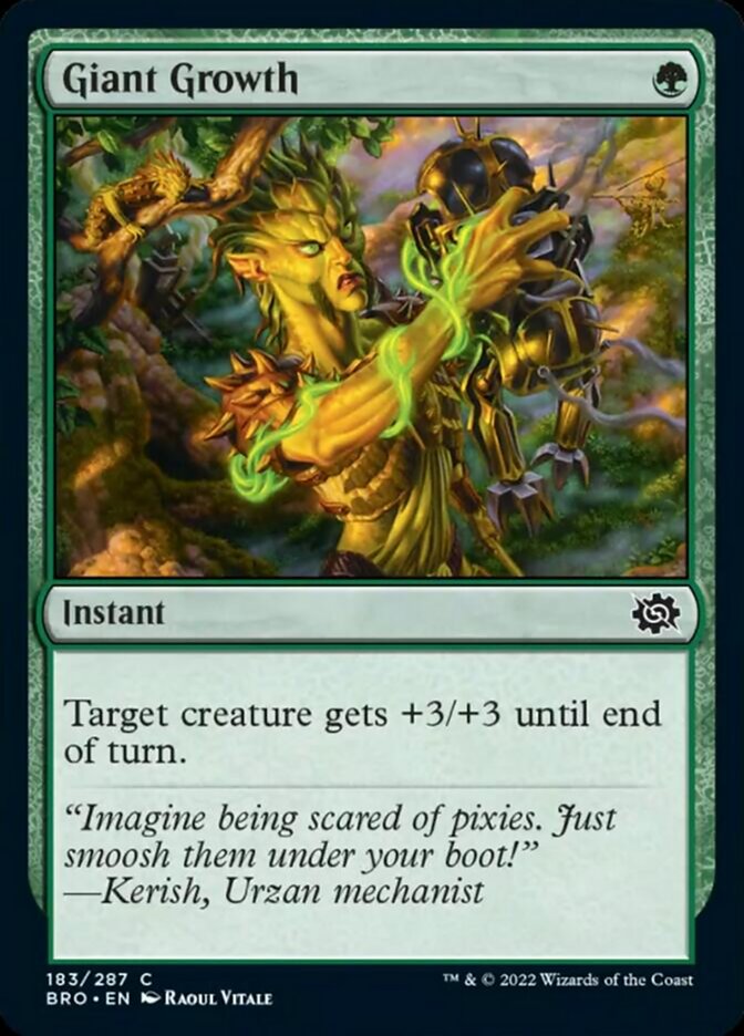 Giant Growth [The Brothers' War] | Magic Magpie