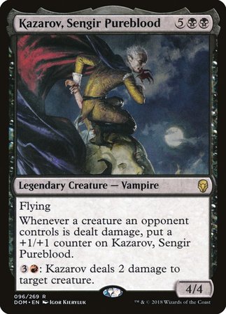 Kazarov, Sengir Pureblood [Dominaria] | Magic Magpie