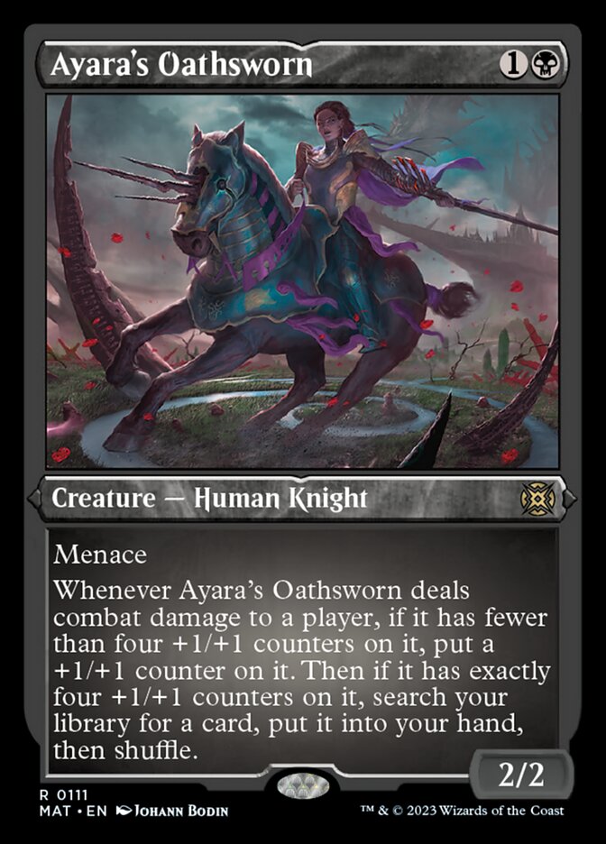 Ayara's Oathsworn (Foil Etched) [March of the Machine: The Aftermath] | Magic Magpie