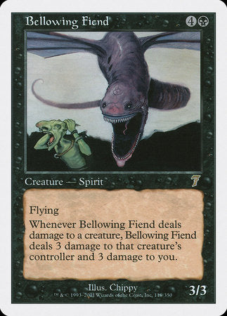 Bellowing Fiend [Seventh Edition] | Magic Magpie