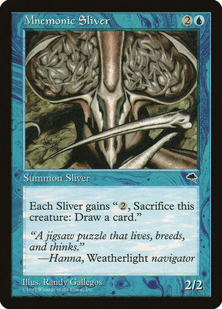 Mnemonic Sliver [Tempest] | Magic Magpie