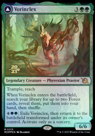 Vorinclex // The Grand Evolution [March of the Machine Prerelease Promos] | Magic Magpie