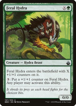 Feral Hydra [Battlebond] | Magic Magpie