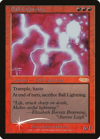 Ball Lightning [Judge Gift Cards 2001] | Magic Magpie