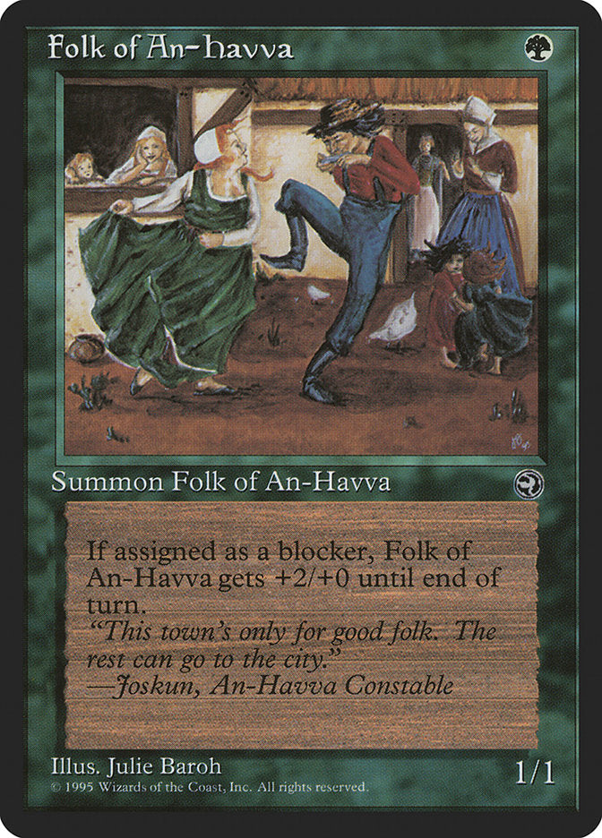 Folk of An-Havva (Joskun Flavor Text) [Homelands] | Magic Magpie