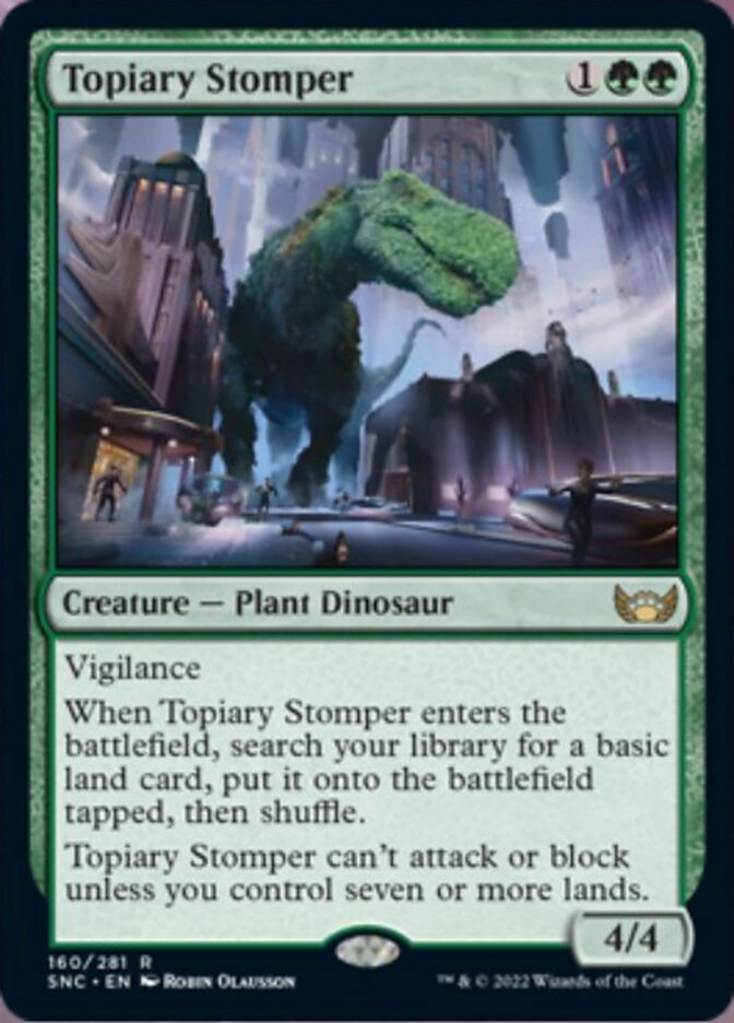 Topiary Stomper [Streets of New Capenna] | Magic Magpie