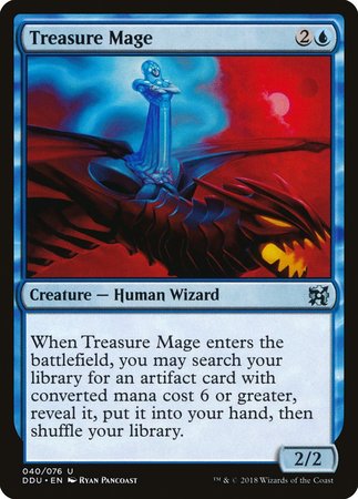 Treasure Mage [Duel Decks: Elves vs. Inventors] | Magic Magpie