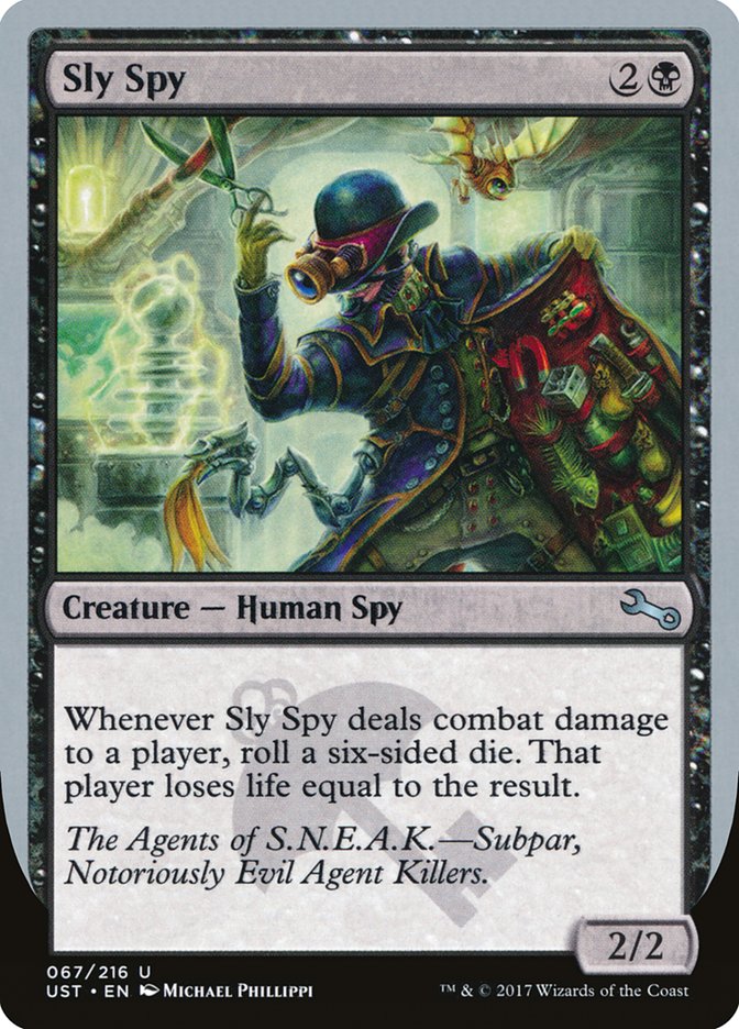 Sly Spy ("Subpar, Notoriously Evil Agent Killers") [Unstable] | Magic Magpie