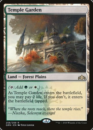 Temple Garden [Guilds of Ravnica] | Magic Magpie