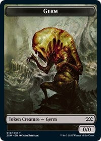 Germ // Human Soldier Double-sided Token [Double Masters Tokens] | Magic Magpie