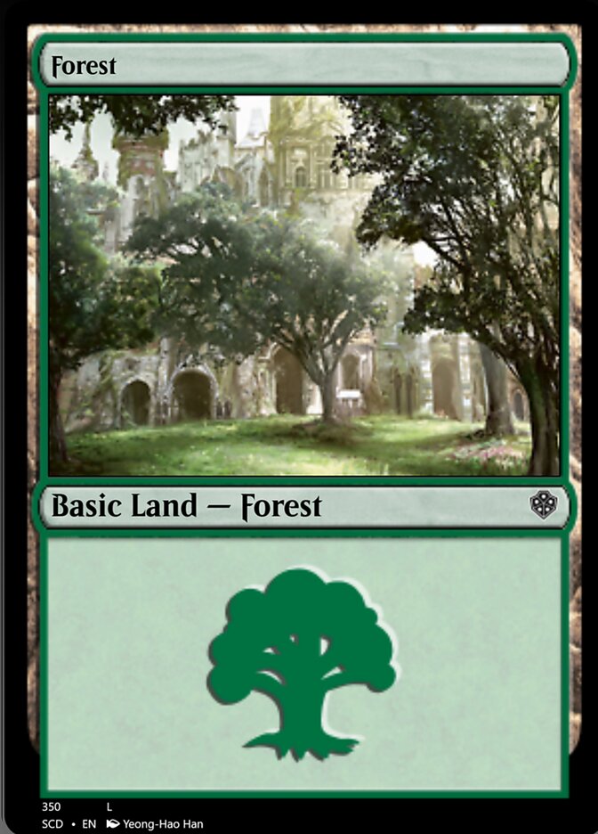 Forest (350) [Starter Commander Decks] | Magic Magpie