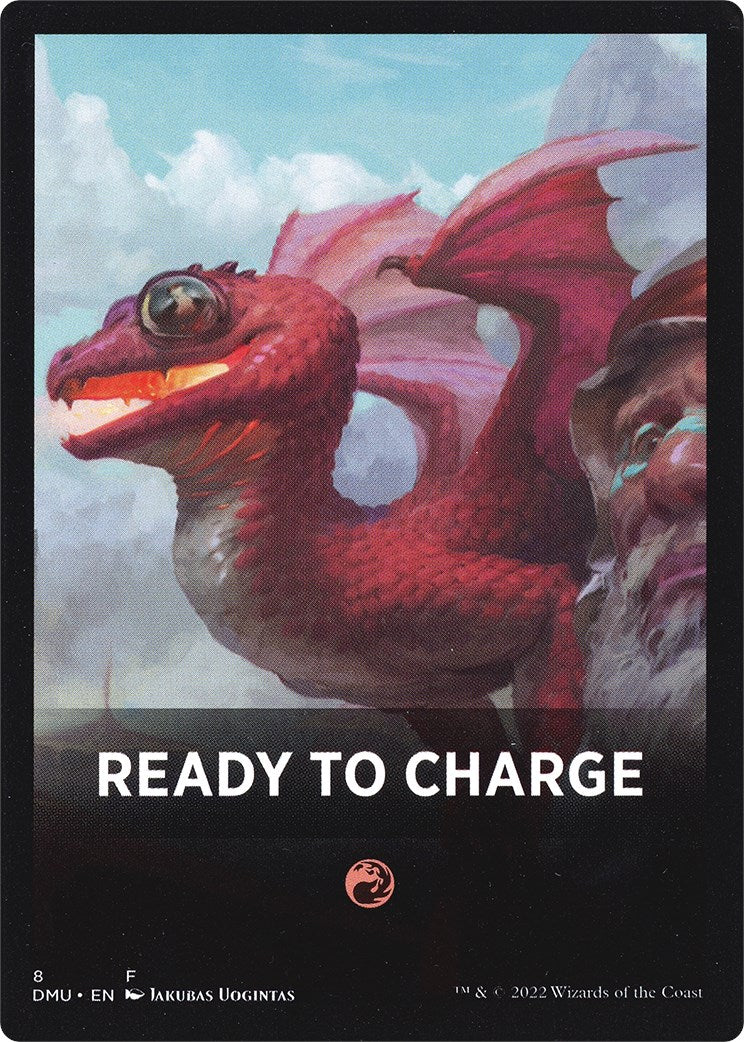 Ready to Charge Theme Card [Dominaria United Tokens] | Magic Magpie