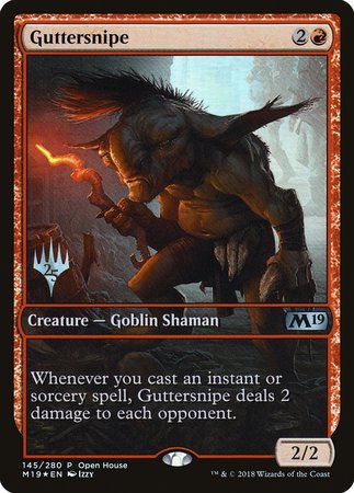 Guttersnipe [Core Set 2019 Promos] | Magic Magpie