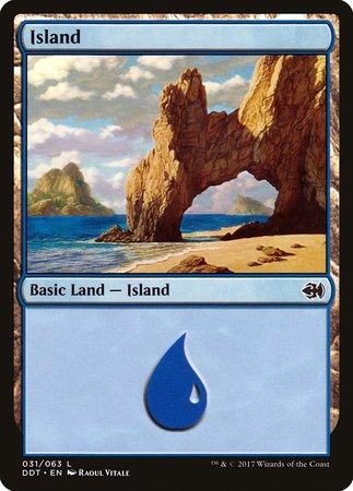 Island (31) [Duel Decks: Merfolk vs. Goblins] | Magic Magpie