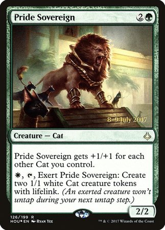 Pride Sovereign [Hour of Devastation Promos] | Magic Magpie