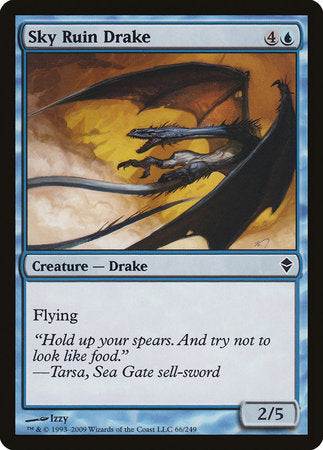 Sky Ruin Drake [Zendikar] | Magic Magpie