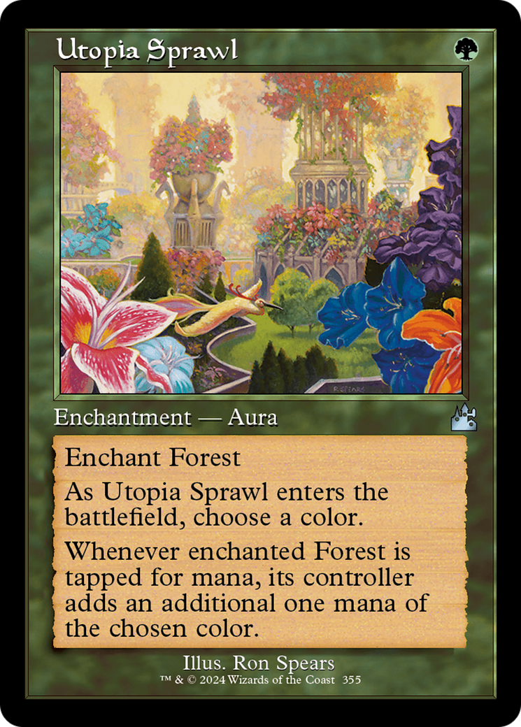 Utopia Sprawl (Retro Frame) [Ravnica Remastered] | Magic Magpie