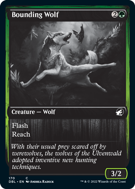 Bounding Wolf [Innistrad: Double Feature] | Magic Magpie