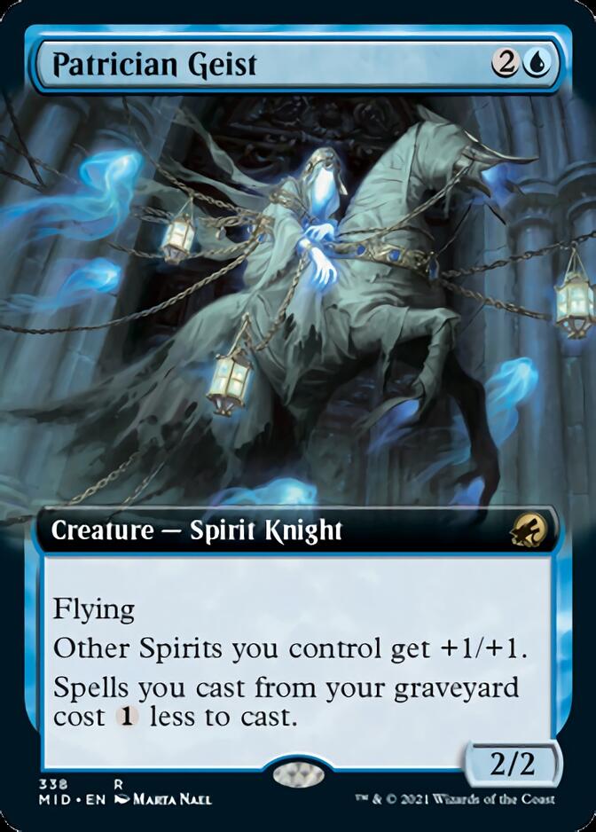 Patrician Geist (Extended) [Innistrad: Midnight Hunt] | Magic Magpie