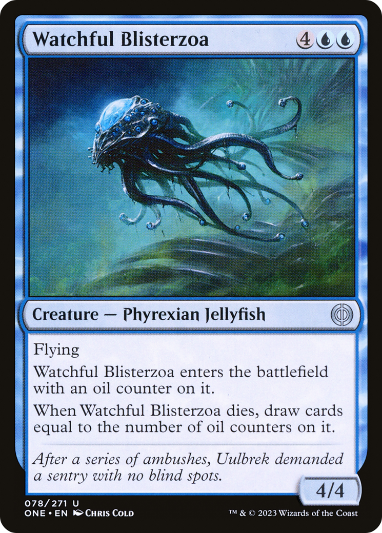 Watchful Blisterzoa [Phyrexia: All Will Be One] | Magic Magpie