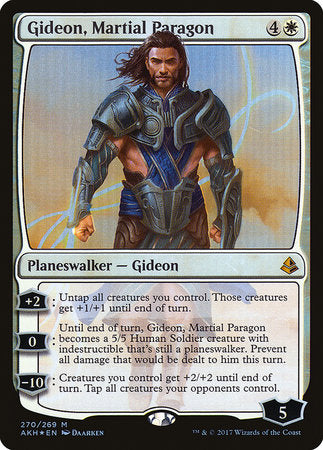 Gideon, Martial Paragon [Amonkhet] | Magic Magpie