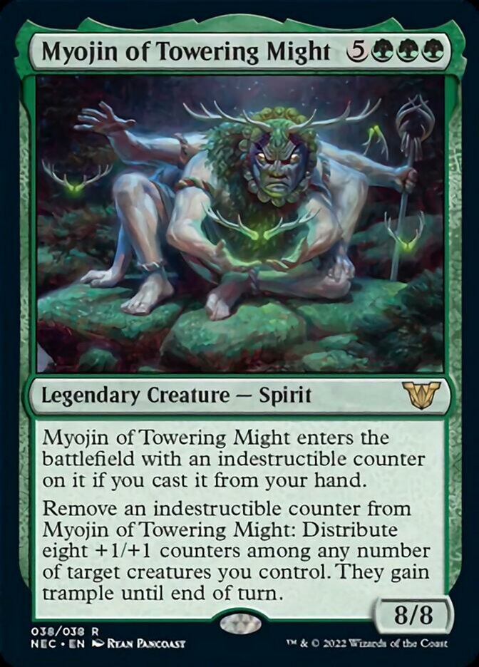 Myojin of Towering Might [Kamigawa: Neon Dynasty Commander] | Magic Magpie