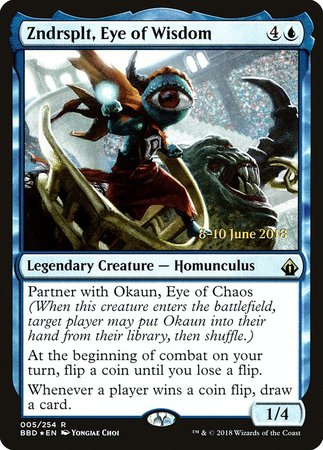 Zndrsplt, Eye of Wisdom [Battlebond Promos] | Magic Magpie