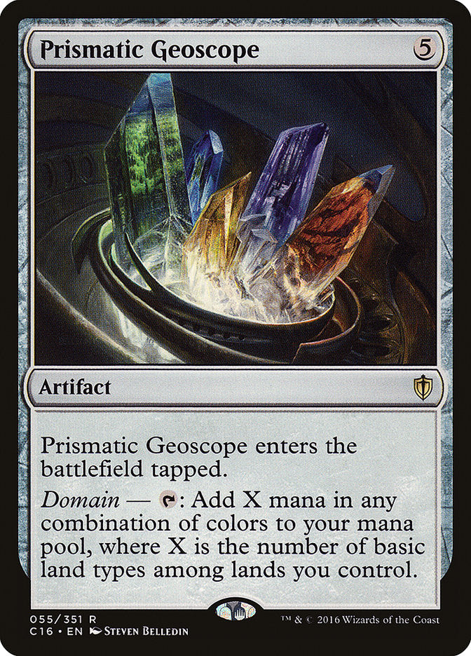 Prismatic Geoscope [Commander 2016] | Magic Magpie