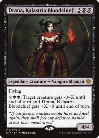 Drana, Kalastria Bloodchief [Commander 2017] | Magic Magpie