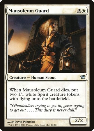 Mausoleum Guard [Innistrad] | Magic Magpie