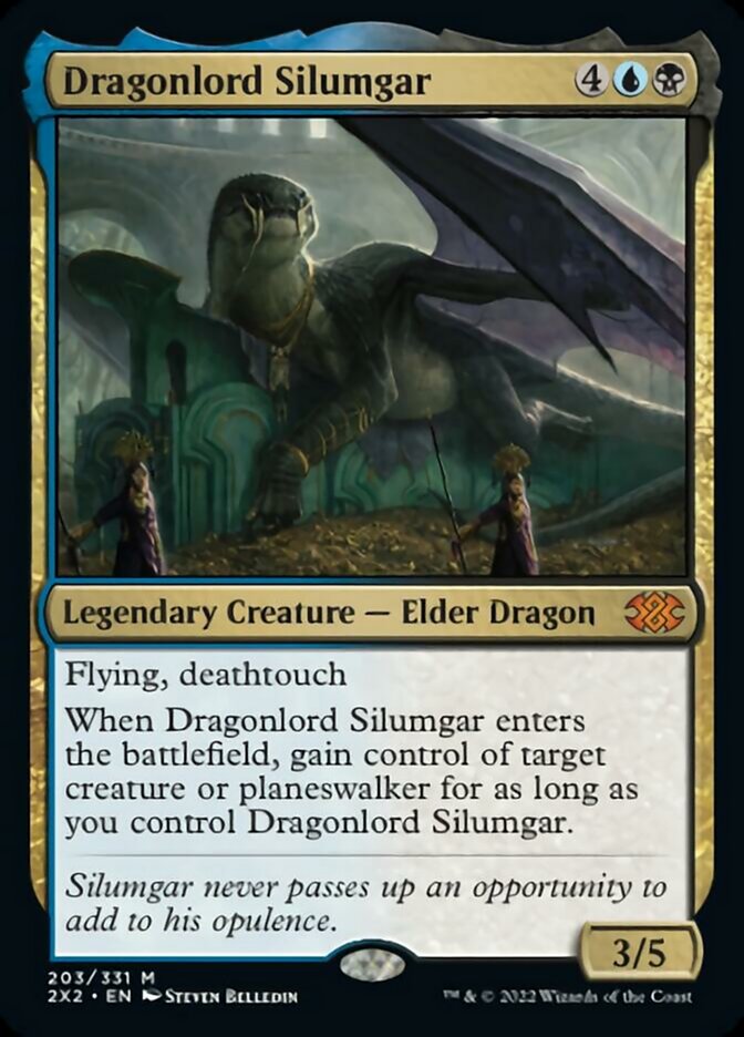 Dragonlord Silumgar [Double Masters 2022] | Magic Magpie