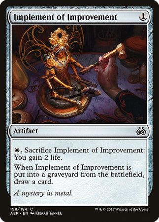 Implement of Improvement [Aether Revolt] | Magic Magpie