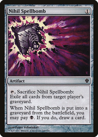 Nihil Spellbomb [Commander 2013] | Magic Magpie