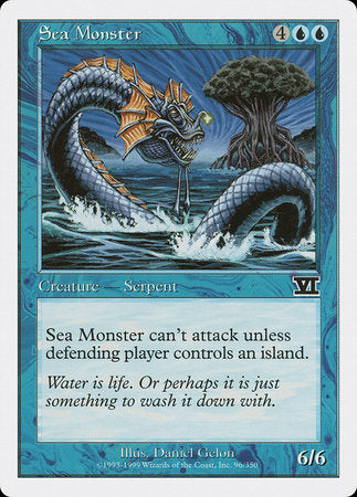 Sea Monster [Classic Sixth Edition] | Magic Magpie