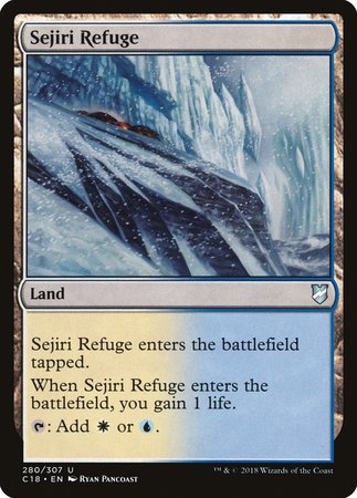 Sejiri Refuge [Commander 2018] | Magic Magpie