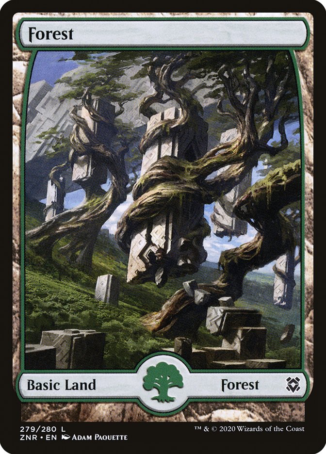 Forest (279) [Zendikar Rising] | Magic Magpie