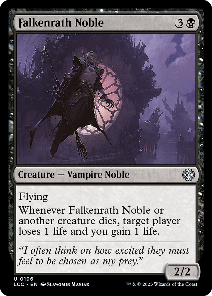 Falkenrath Noble [The Lost Caverns of Ixalan Commander] | Magic Magpie