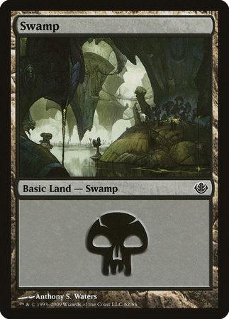 Swamp (62) [Duel Decks: Garruk vs. Liliana] | Magic Magpie