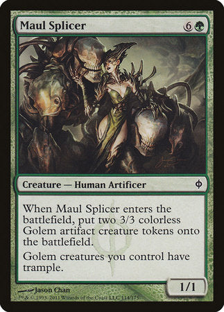 Maul Splicer [New Phyrexia] | Magic Magpie